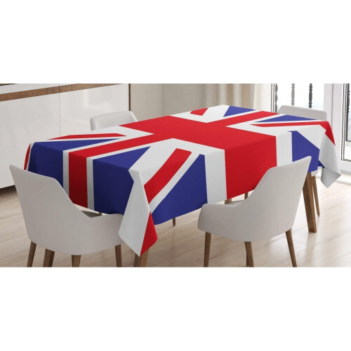 Große Union Jack Tischdecke King Charles Krönung Tischdecke 1