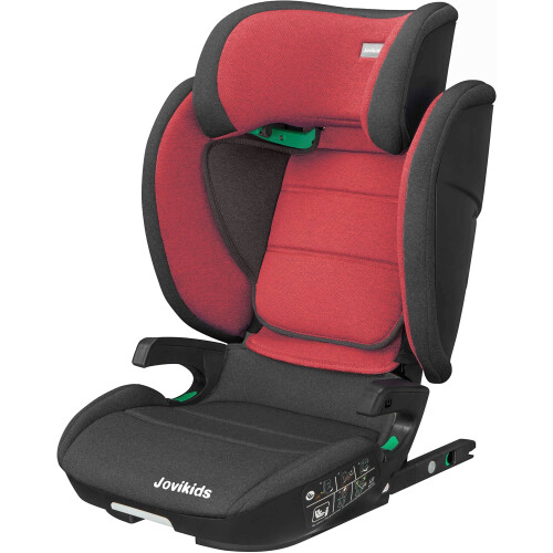 Jovikids i Size High Back Booster Car Seat with Isofix Group 2 3 3 to 12 Years Approx 15 36 kg 100 150cm ECE R129 Re i Size High Back Booster Seat with Isofix 3 to 12