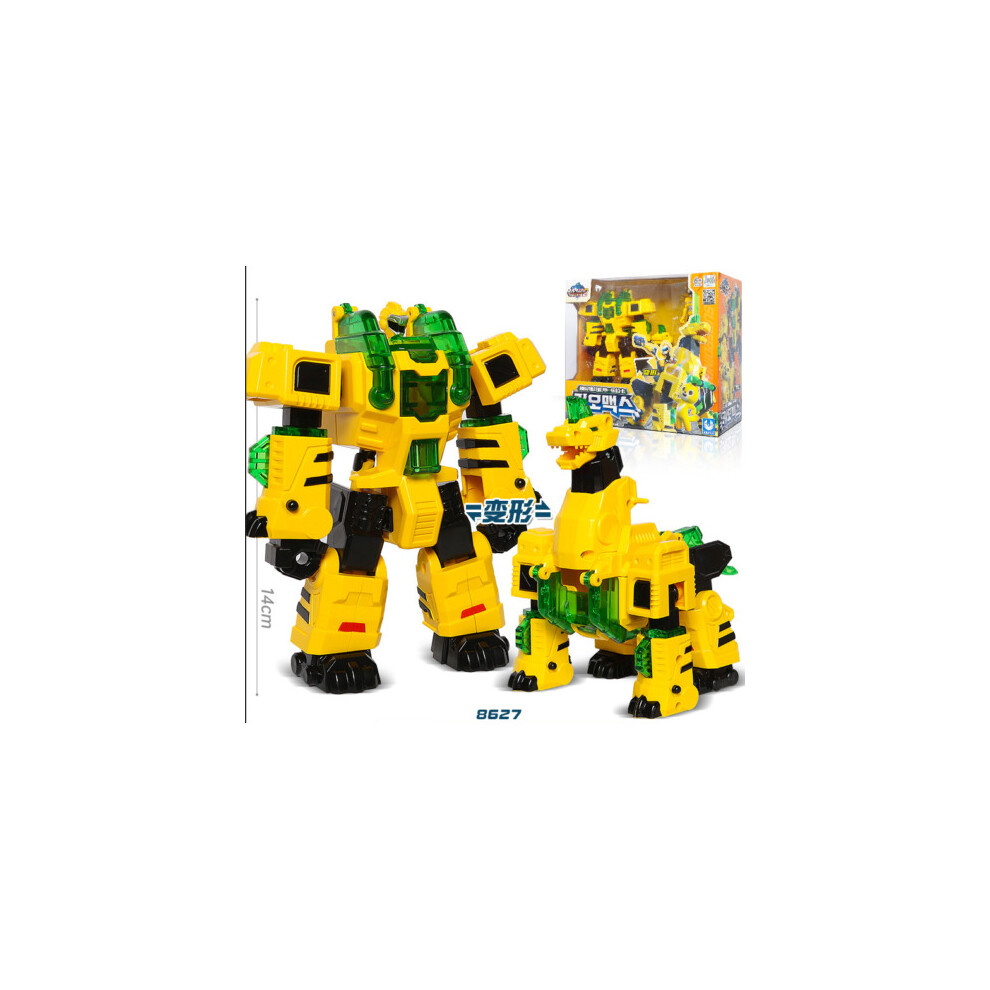 (6) Miniforce Super Dino Power 2 Mecha Ranger Set Mini Figure Robot-Bolt Toys Gift