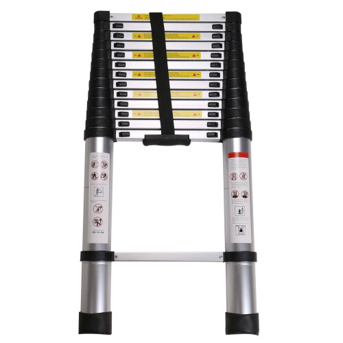 5M Portable Heavy Multi-Purpose Aluminium Telescopic Extendable Ladder