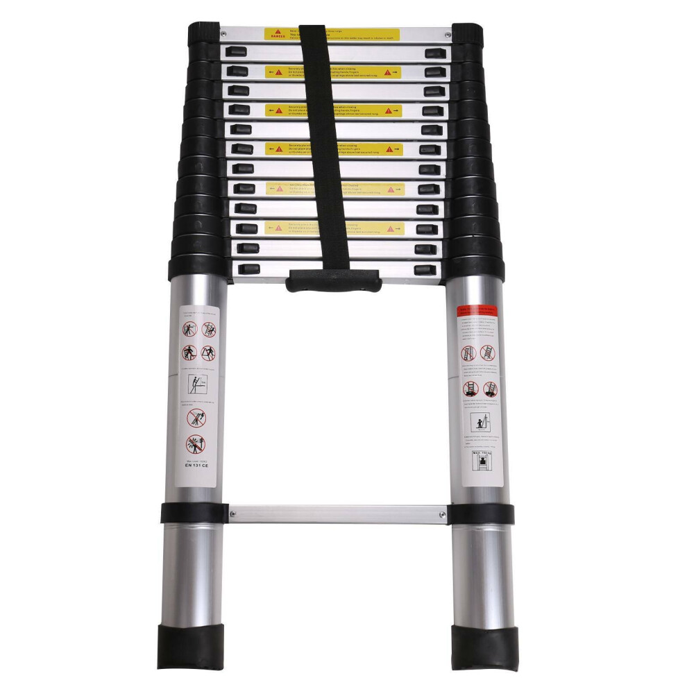 5M Portable Heavy Multi-Purpose Aluminium Telescopic Extendable Ladder