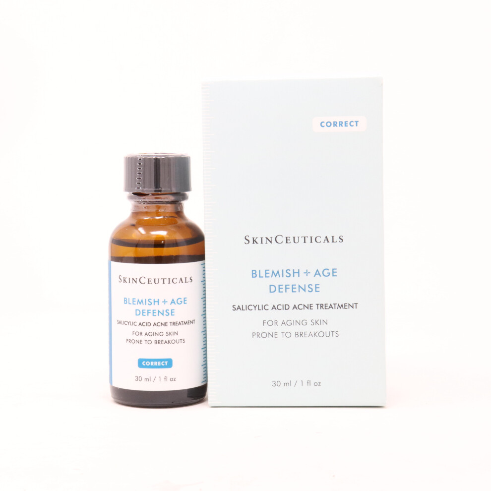 Skinceuticals Blemish + Age Defense Acne Treatment  1.0oz/30ml New With Box