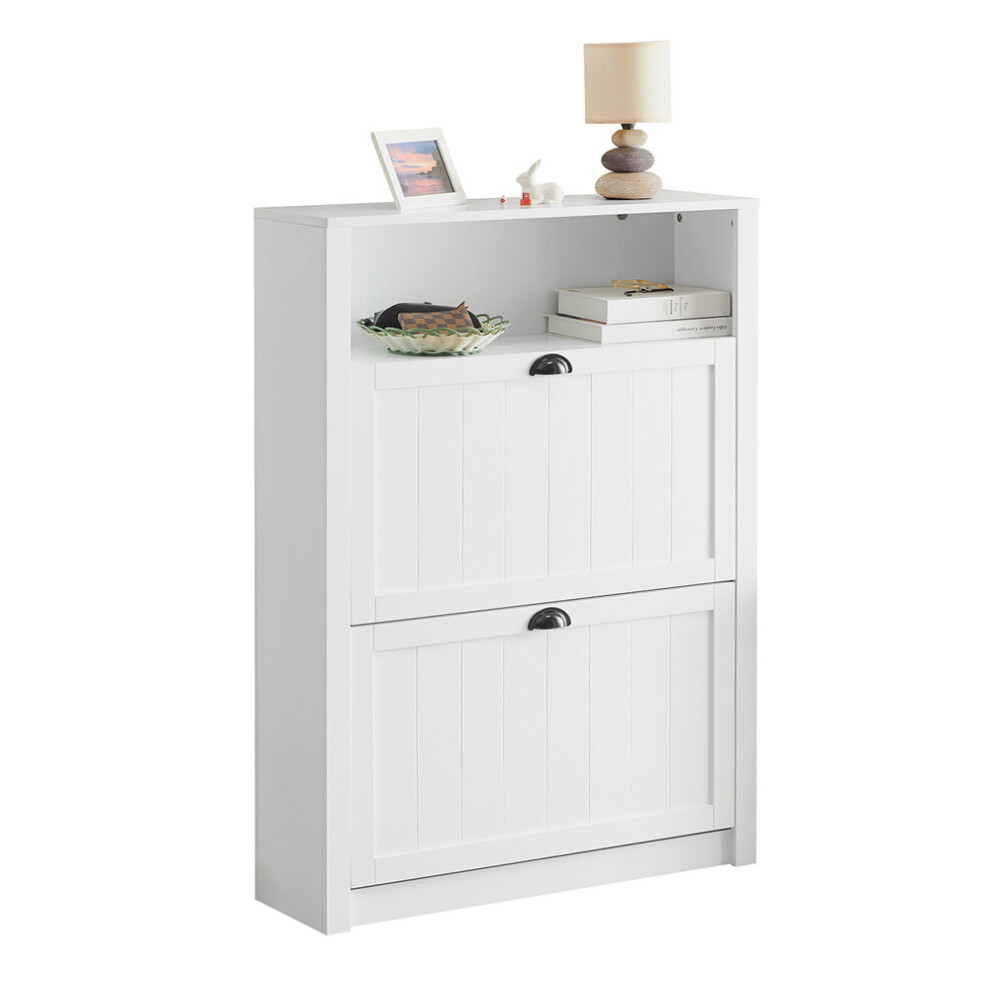 SoBuy FSR87-W, Shoe Cabinet Shoe Rack Shoe Storage Cupboard Organizer