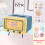 (Yellow) Cute TV Decor  Multifunction Phone Holder Tissue Box Holder 1