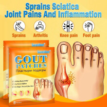 Gout Treatment Patch Finger Bunion Pain Relief Plaster Foot Bone