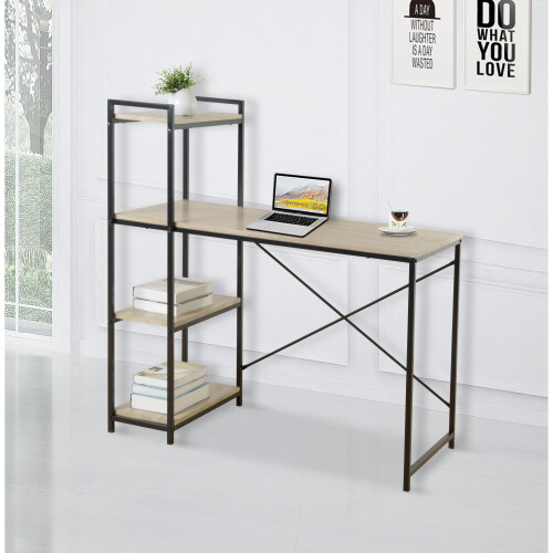 Home Study Desk with Both Side Shelf- TAVOLO 1