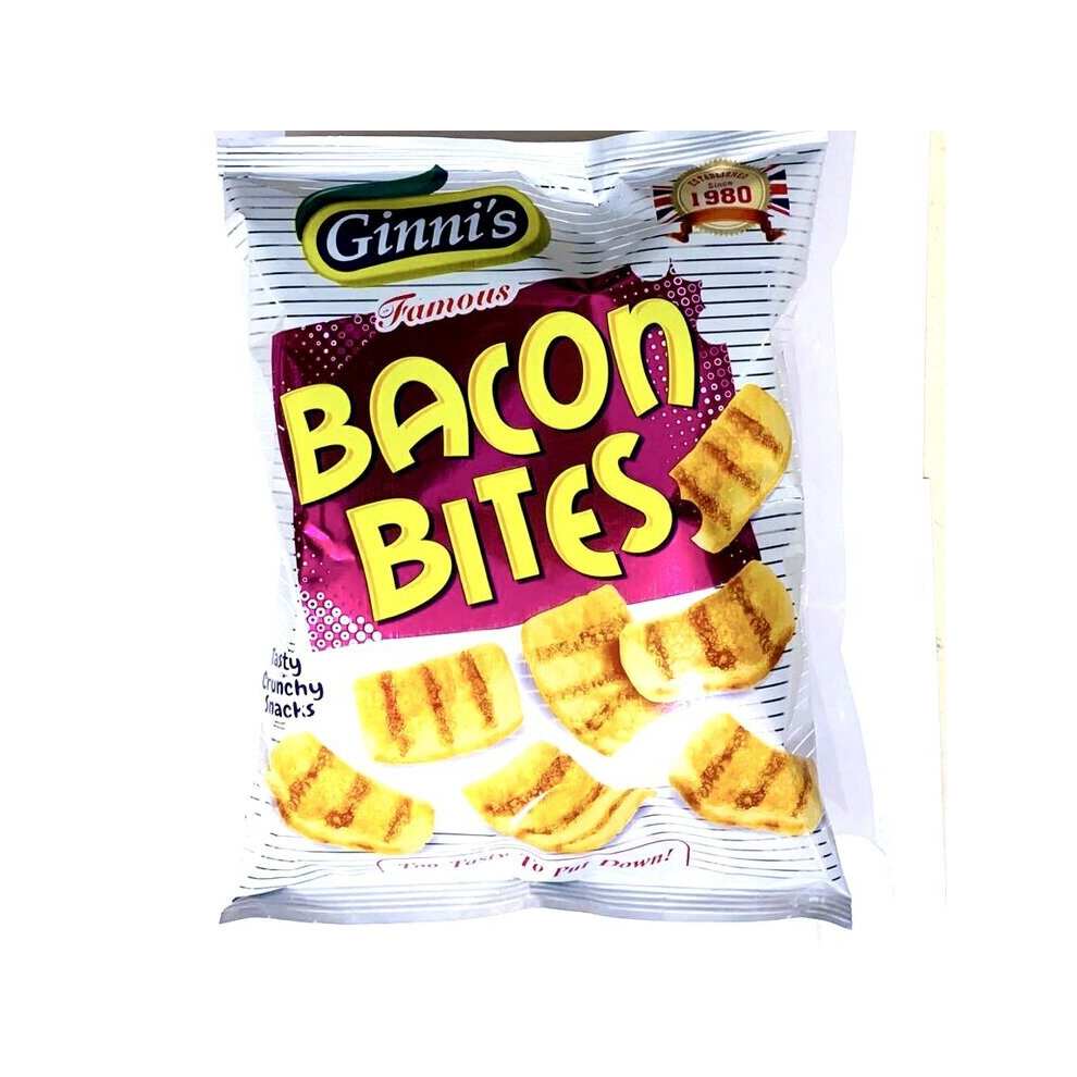 Ginni Bacon Bites 85g (Pack of 10)