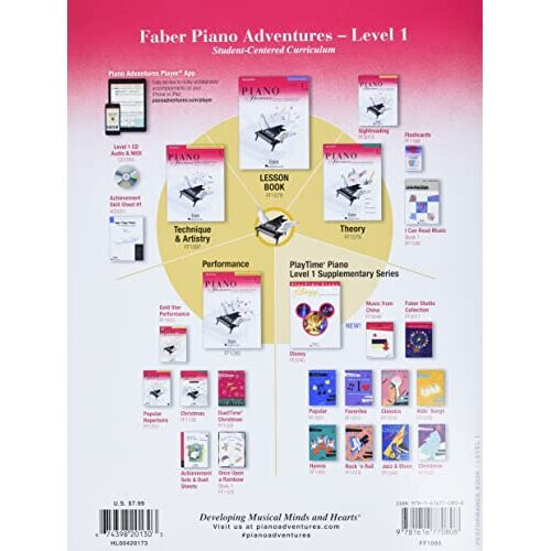 Piano Adventures Performance Book Level 1. 2nd Edition 1