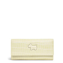 Radley Heritage Radley - Faux Croc Large Flapover Matinee Purse in Oyster
