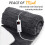 (Cool Dark Grey) GlamHaus Electirc Heated Throw Blanket 160x130 cm 7