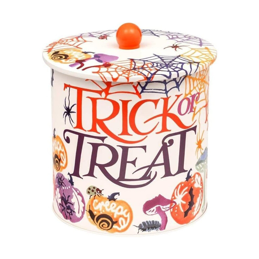 Halloween Design Biscuit Barrel Tin