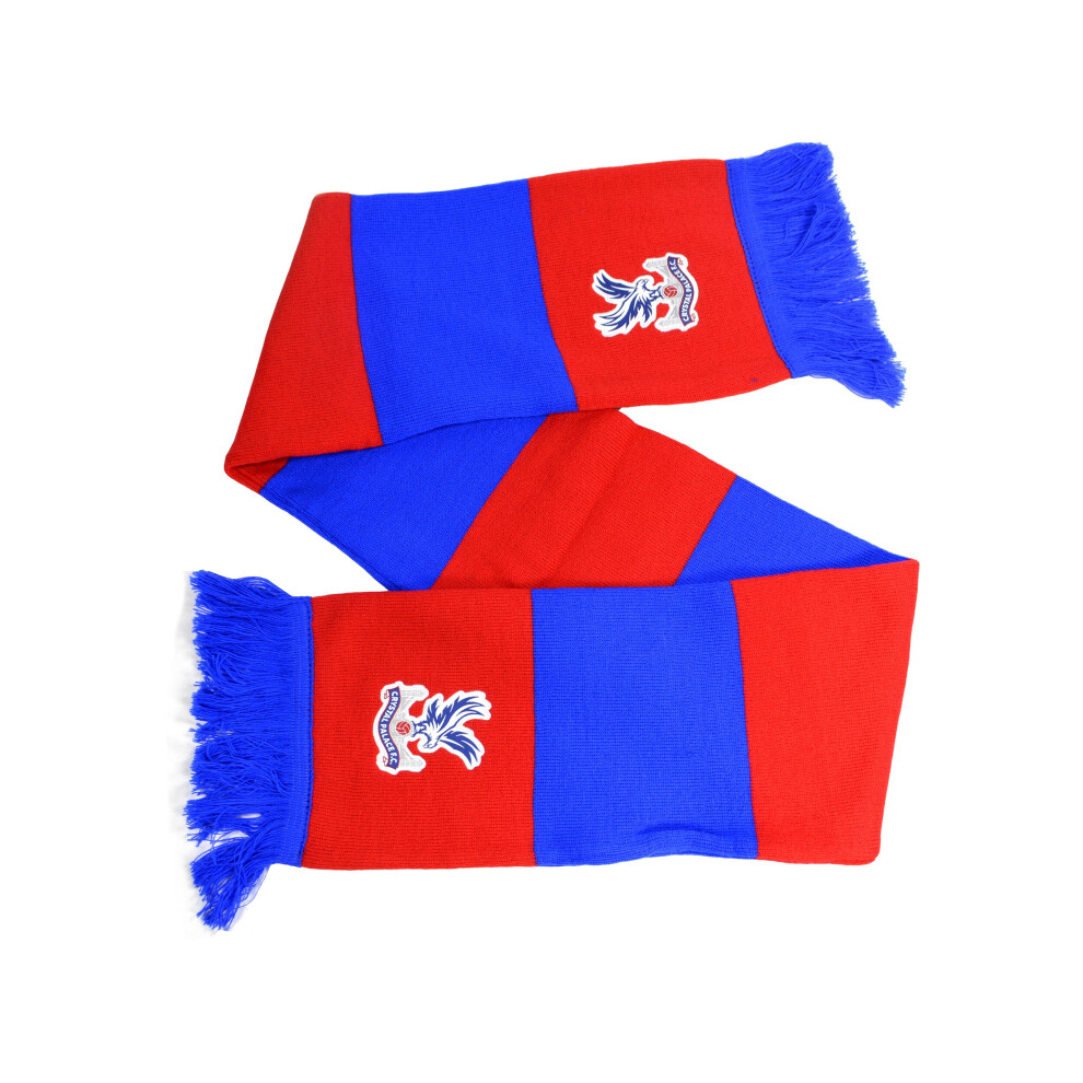 Crystal Palace FC  Bar Scarf Red Blue