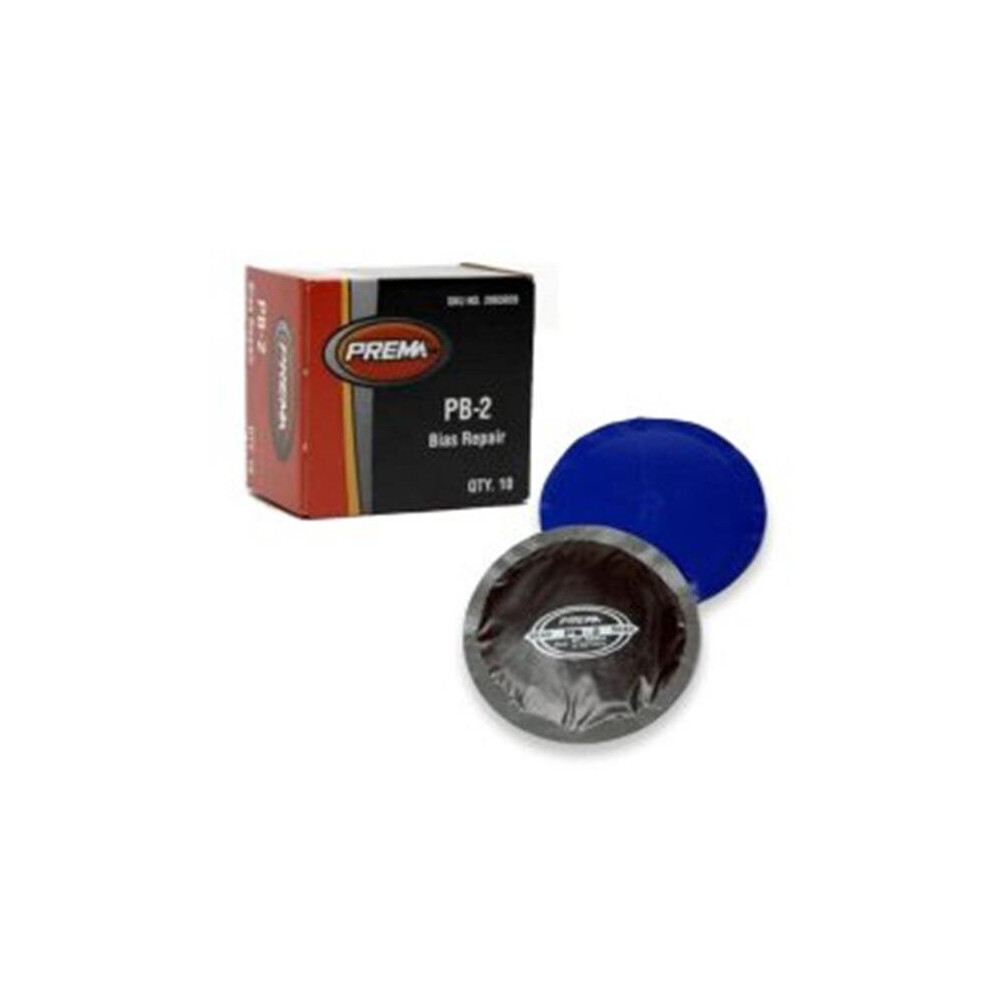 Isn Prmpb-2 3.25 In. 2 Ply Round Bias Tire Repair Patch - Box Of 10 724086670161