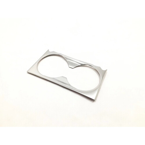 (Sub silver) For Mazda CX-5 2017-2022  Auto Accessories Water Cup Holder Panel Cover Trim