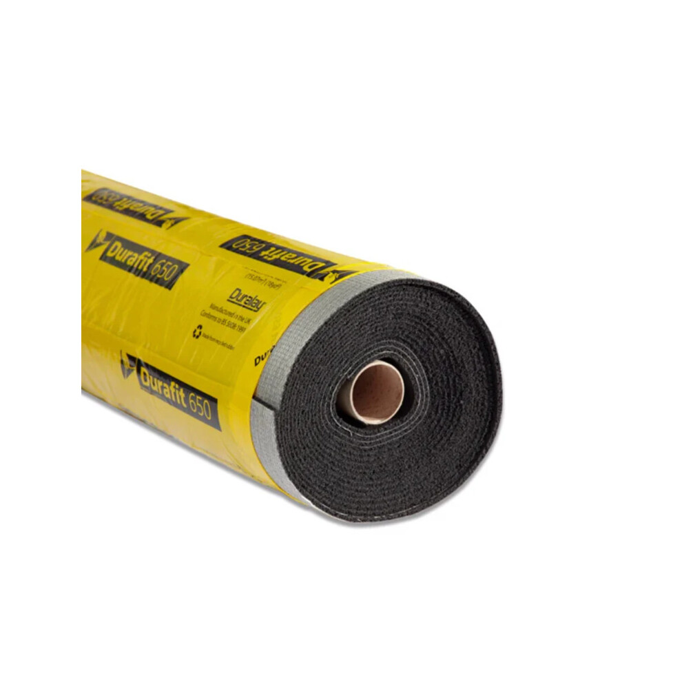 Duralay (Half Roll (7.5M2) ) Durafit 650 Crumb Rubber Carpet Underlay 15M2 Roll