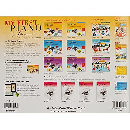 My First Piano Adventure Writing Book A. 1