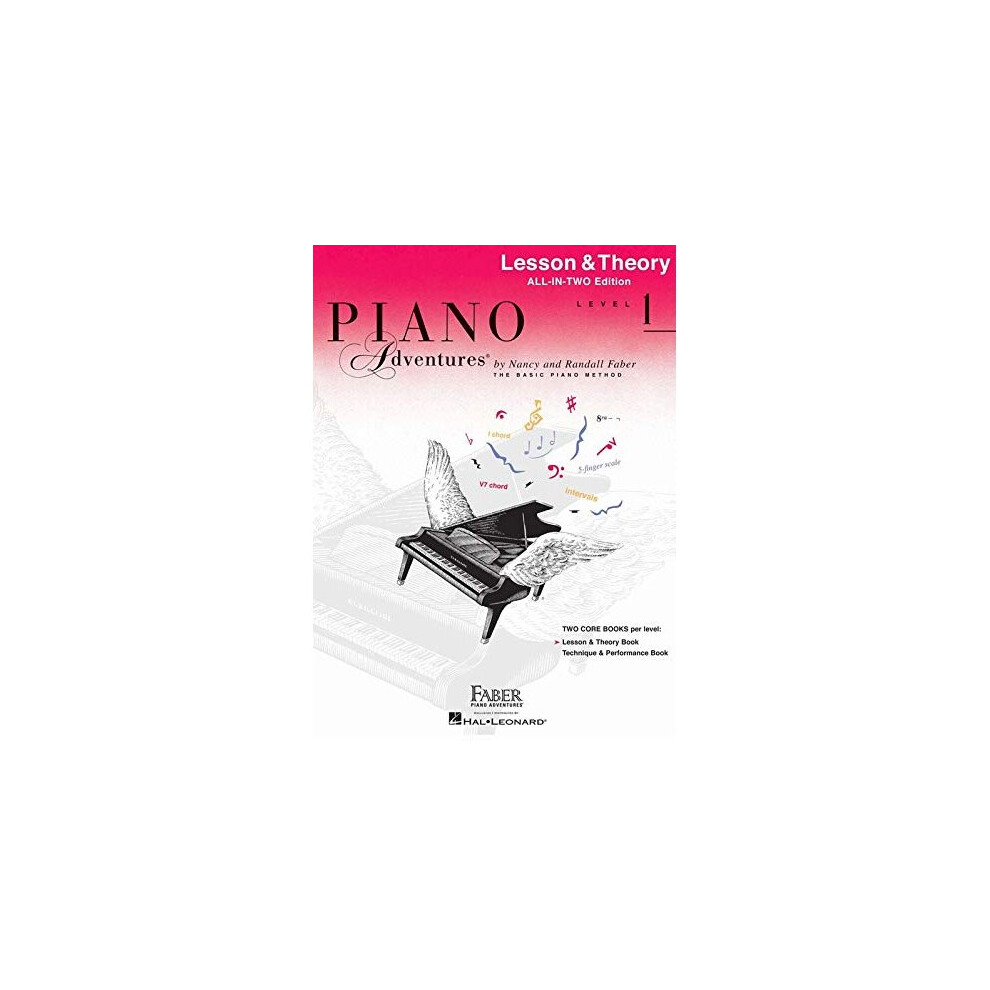 Piano Adventures Lesson & Theory Level 1 (Faber Piano Adventures): Lesson & Theory - Anglicised Edition