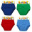 Bright Bots Reuseable Potty Training Pants 4pk (Ex Large, Boys) 1