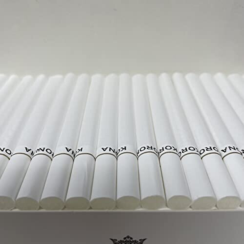 Korona SLIM White Empty Cigarette Tubes 6,8 mm Diameter - 500pcs 2