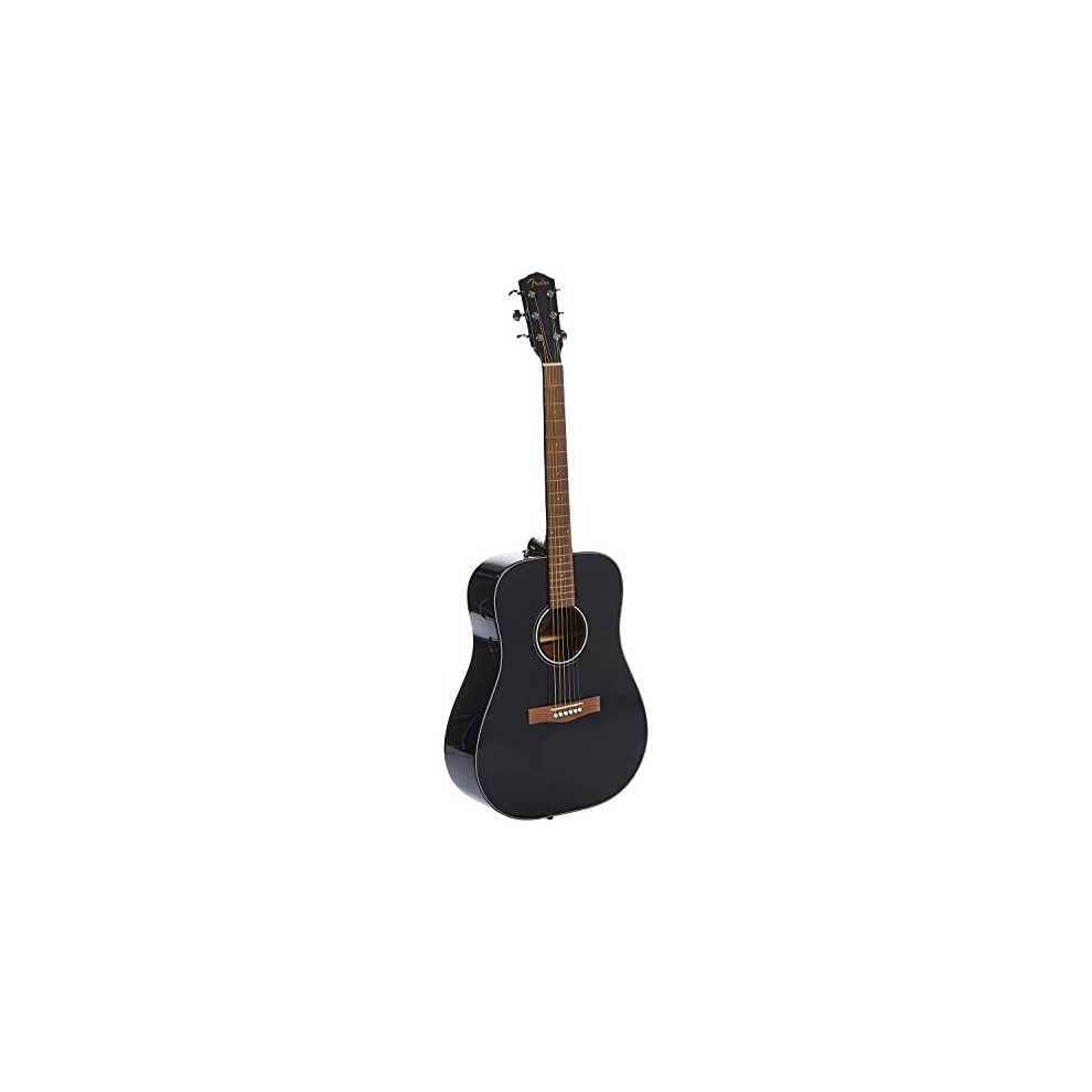 Fender CD-60 Dreadnought V3 DS, Walnut Fingerboard, Black, 970110506