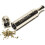 Budbomb pipe with extended smoke path, silver, PatchouliWorld 3