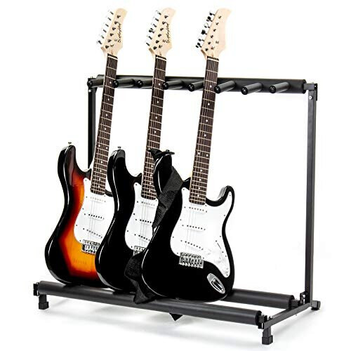 Display4top Multi Guitar Stand 7 Holder Foldable Universal Display