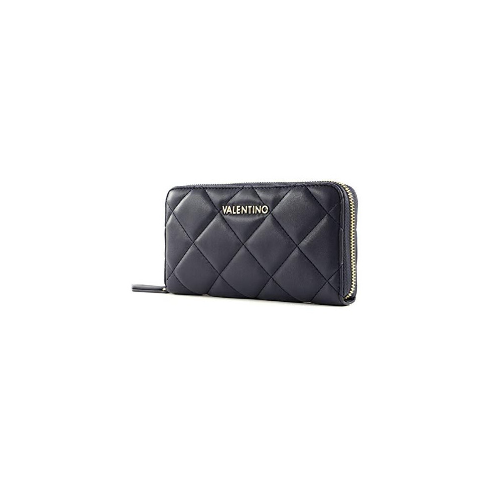 Valentino by Mario Valentino Ocarina Women?s Wallet, Blue (Blu), 2.5x10x19 Centimeters (B x H x T)