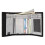 Pacsafe RFIDsafe Z50 RFID Blocking Tri-fold Wallet - with 6 Card Slots, Black 3