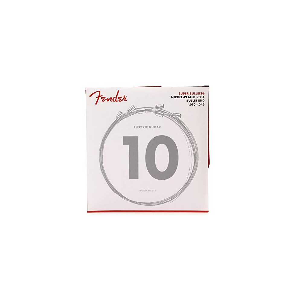 Fender 3250R Super Bullets Electric Guitar Strings 10-46
