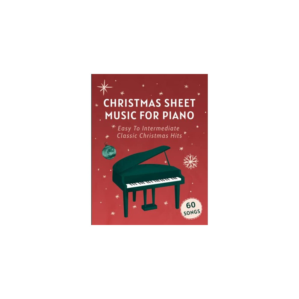 Christmas Sheet Music For Piano: 60 Easy To Intermediate Classic Christmas... - Image 5