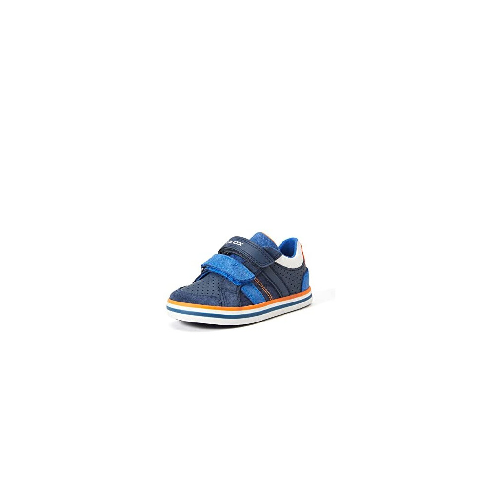 Geox Baby Boys B Kilwi Boy C Sneakers, Navy Royal, 4.5 UK Child