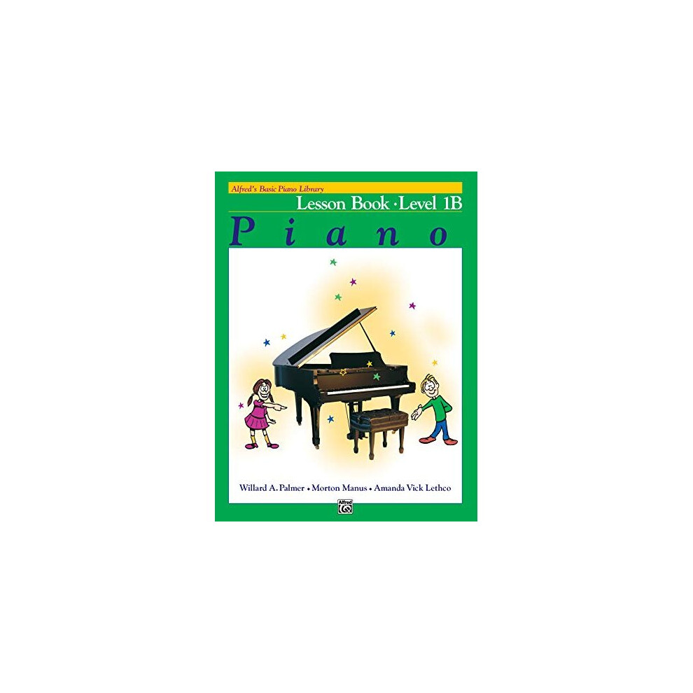 Alfred Alfred's Basic Piano Library Lesson Book, Bk 1B Size 1