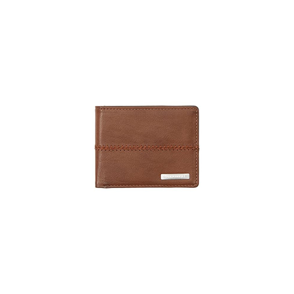 Quiksilver Travel Accessory- Tri-Fold Wallet, Brown