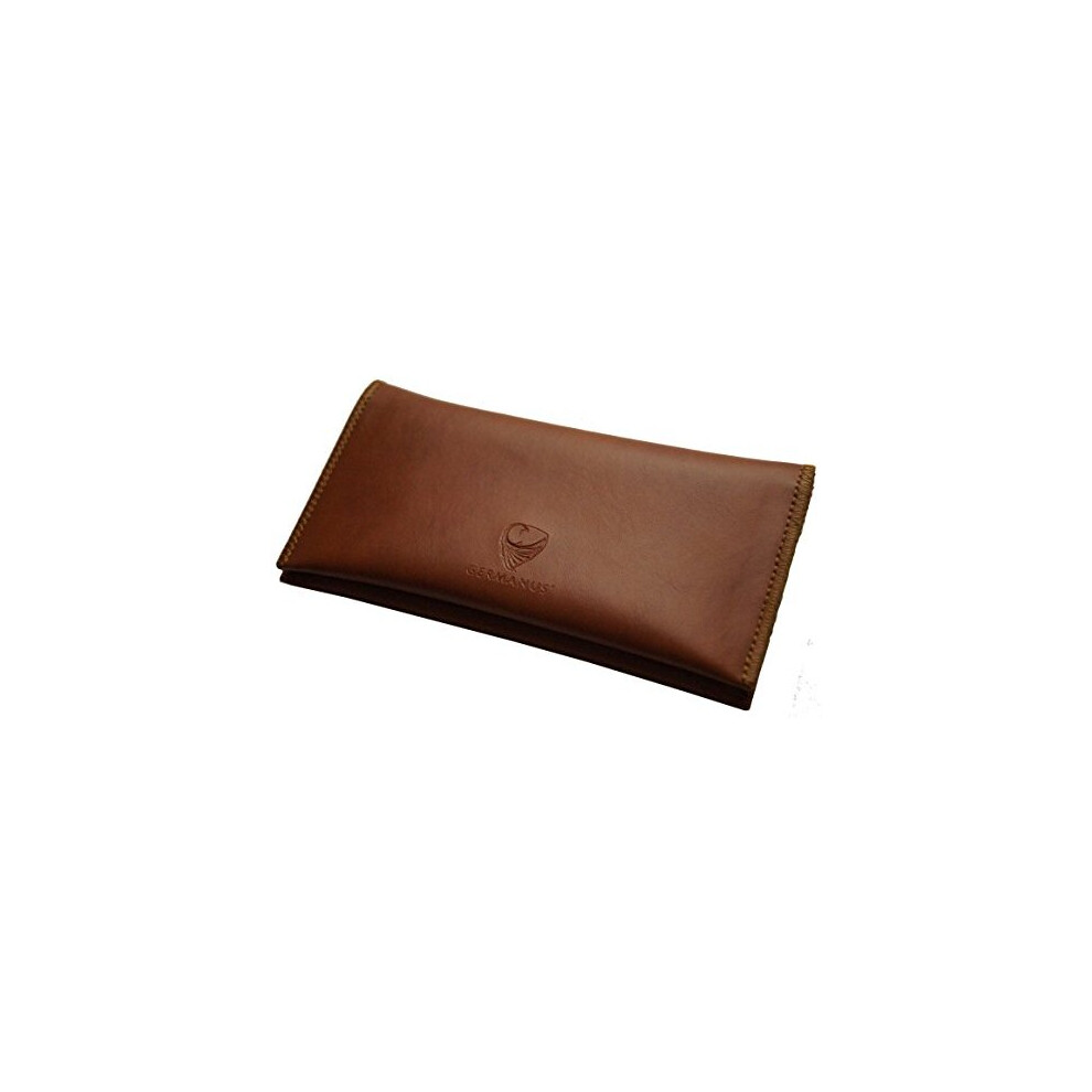 Germanus Tobacco Pouch From Artleather, Leather Free - Made In Eu - Fuscus