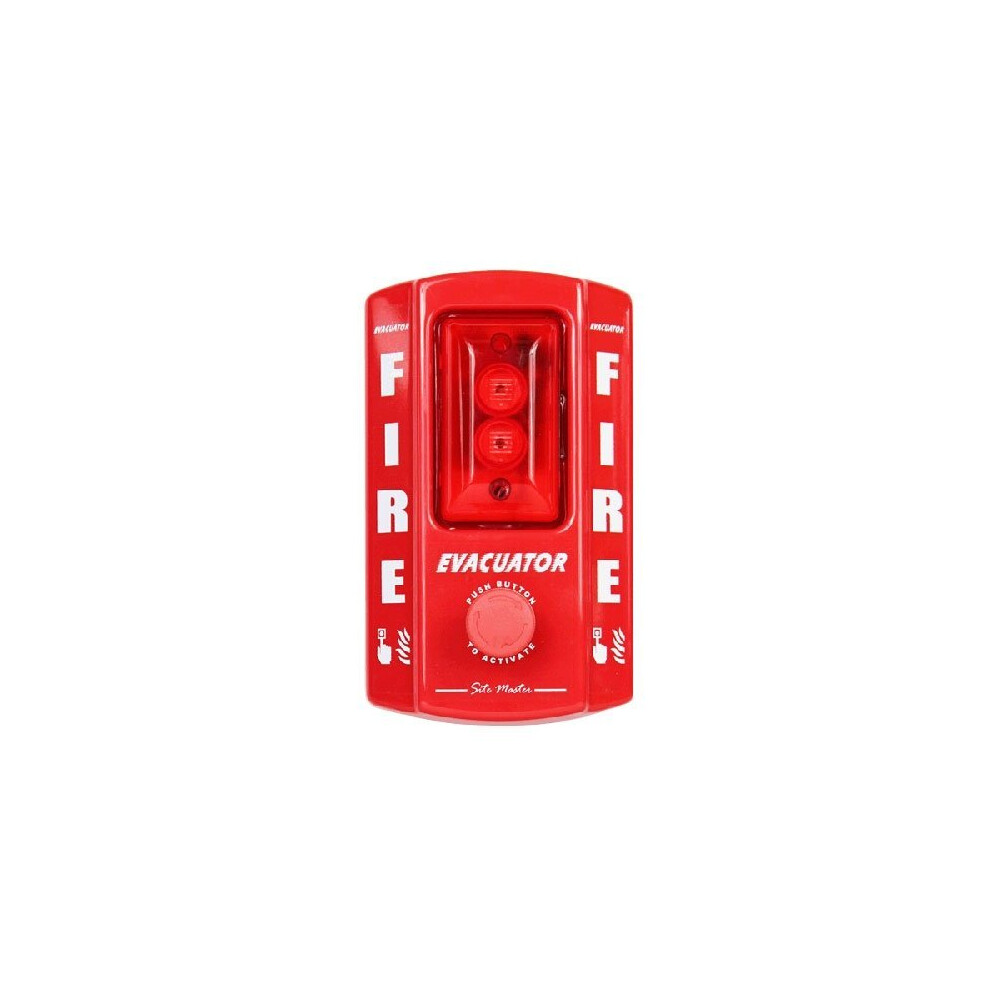 Evacuator Construction Site Fire Sitemaster Push Button Alarm 8800207272963