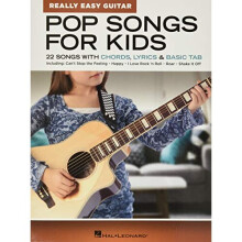 Pop Songs for Kids - Really Easy Guitar Series 22 Songs with Chords, Lyrics & Basic Tab