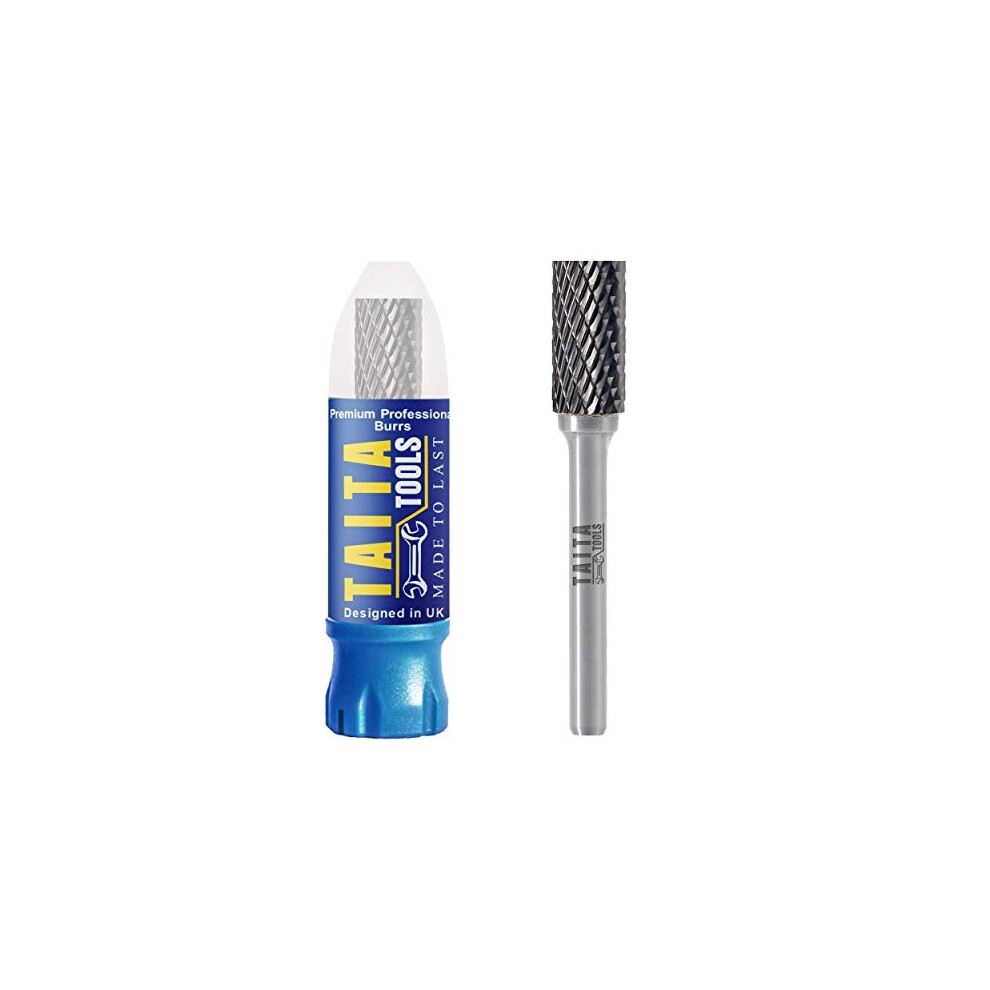 Carbide Burr 1/4" Shank, Sa-3 Tungsten Double Cut Rotary Die Grinder Bits - Cutting Burrs For Milwaukee, Dewalt And Makita Die Grinder Accessories - 5060819850055