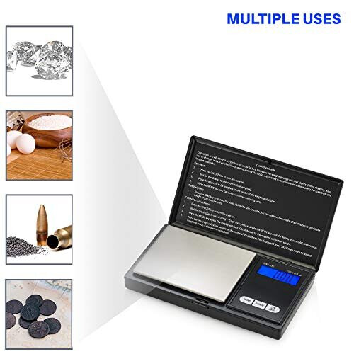 Smart Weigh Digital Pocket Scale 100 x 0.01g - Black 2