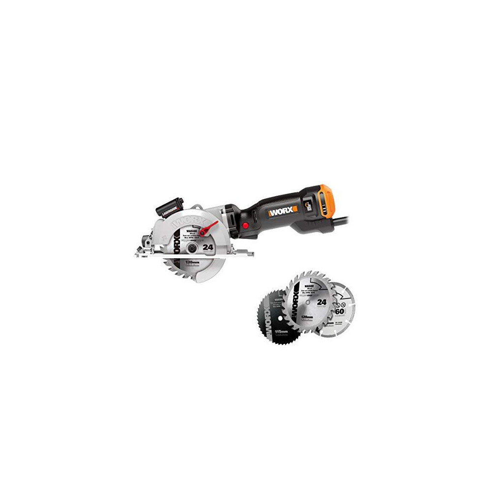 WORX WX437 XL 800W WORXSAW Compact Circular Saw, 42.5 mm