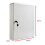 Sterling KC140 Locking Key Cabinet, Grey, 140 Hooks 4