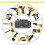 2 Pack Waitley 18V 5Ah DCB-184 Replacement Battery Compatible with Dewalt 18V Tools 5