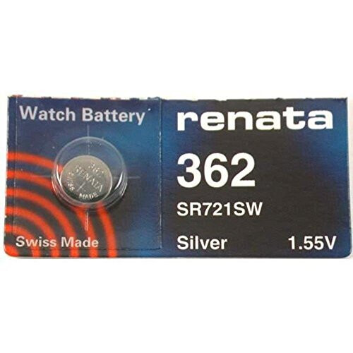 2 x Renata 362 Watch Battery 362 (SR721SW)