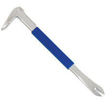 ESTWING Pro Claw Nail Puller - 10.6" Pry Bar with Forged Steel Construction & No-Slip Cushion Grip - PC250G