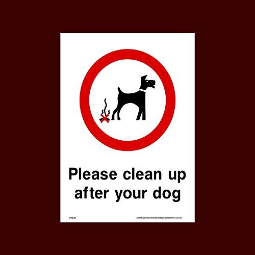 Panneau « No Fouling It Is An Offence To Clean After Your Dog