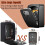 Extra Large Key Storage Security Lock,Sturdy Wall Mounted Outdoor, Re-settable 4 Digit Combination Lock Box, to Share and Secure Keys for 2