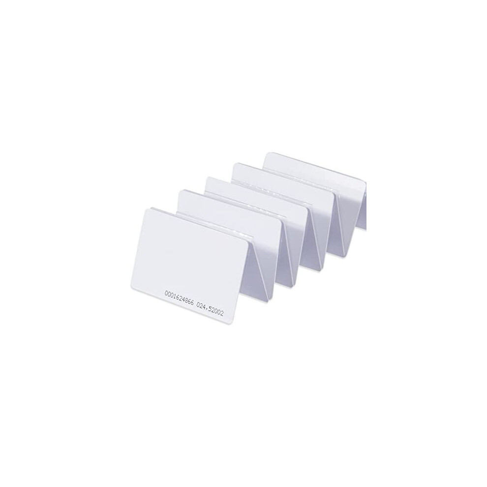 Yarongtech 125Khz Rfid Card Proximity Em4100 Door Entry Access Blank White (Pack Of 10) 4890023603199