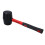 Toolzone 32Oz Rubber Mallet Fibre Handle Red and Black 2