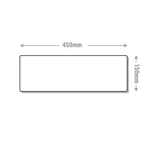VSafety Emergency Exit Sign - Landscape - 450mm x 150mm - 1mm Rigid Plastic 2