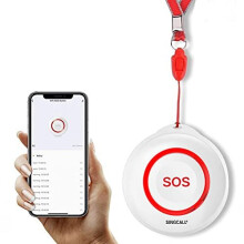 SINGCALL Tuya Wifi Smart SOS Emergency Button Alarm For Handicapped Caregiver Pager Wireless Nurse Alert System for Elderly?Patient Alarm Transmitter