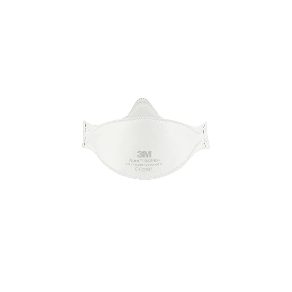 3M 9320D+ Aura Disposable Particulate Respirator, Ffp2, Nonvalved, 3 Pack 5902658118074